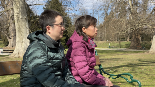 Foto: Lijun ZHAO ist jetzt froh mit ihrem Ehemann in Österreich zu sein. © FDI Österreich