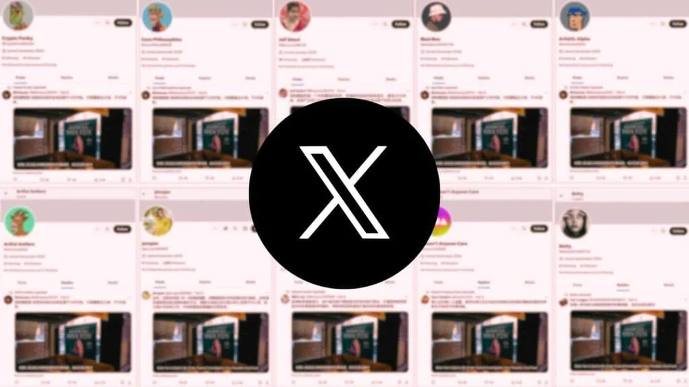 Social-Media-Plattform X löscht gefälschte Konten, die Falun Gong angreifen. Foto: Epoch Times/edited by faluninfo.net