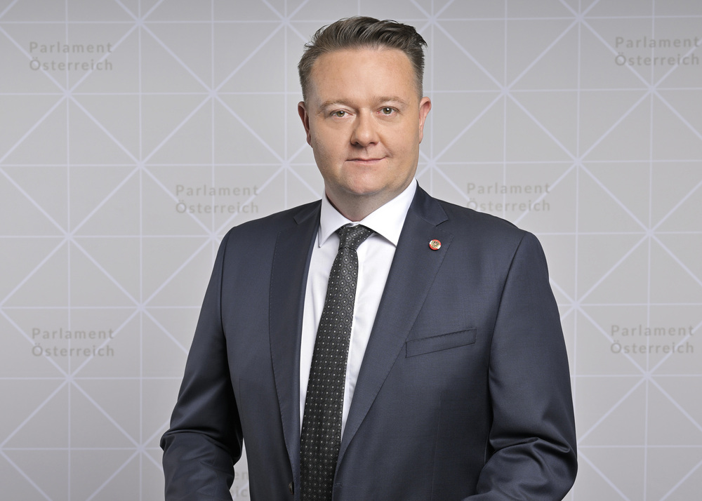 NR-Abg. Mario Lindner, SPÖ. Copyright:  Parlamentsdirektion/ Johannes Zinner