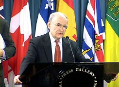 David Matas na konferenciji za štampu, Parlament Hill, Ottawa, Kanada, 6. jula 2006. godine